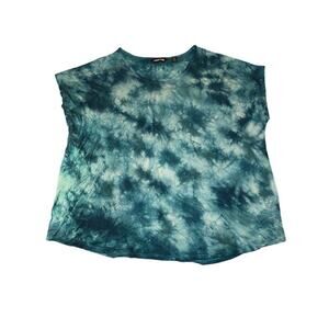 LANDS END tye dye top size 2X
